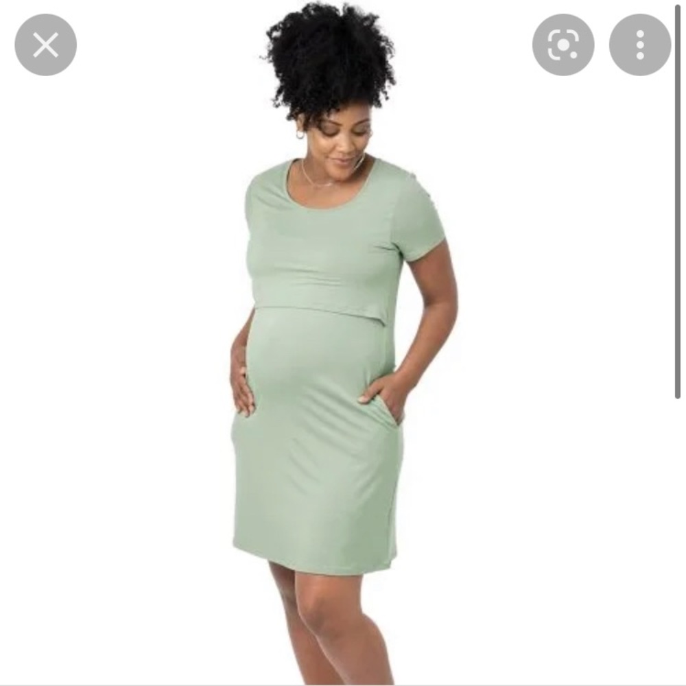 NWT Kindred Bravely Eleanora Ultra Soft Bamboo Maternity and Nursing Nightgown